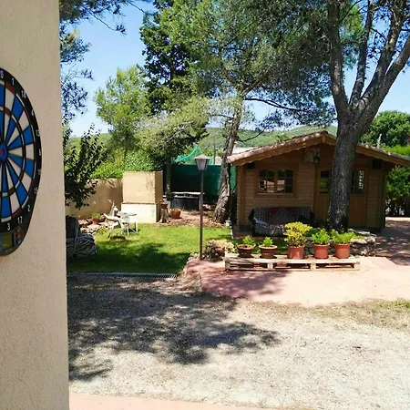 Cosy Chalet In L'arbocar With Private Pool 65 Sqm